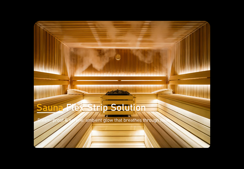 ซาวน่า LED Flex
