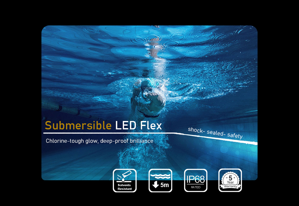 Submersible IP68 Flex Strip
